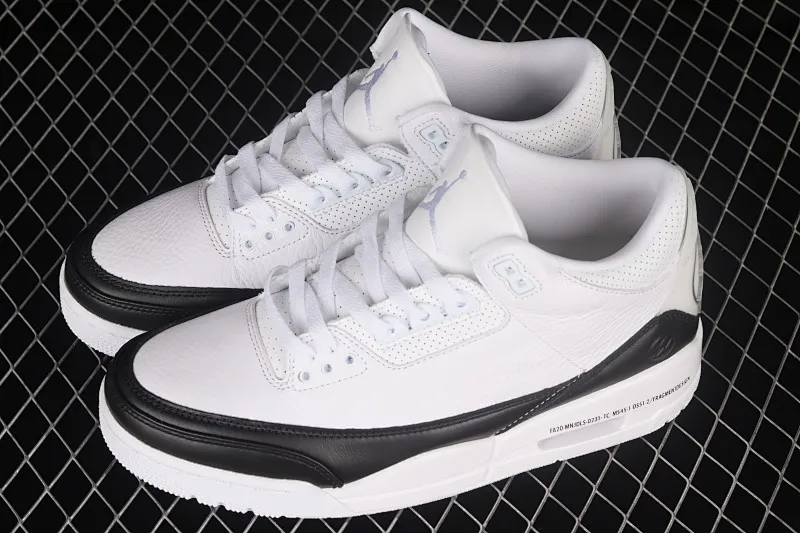 All categories Air Jordan Jordan series basketball shoes Air Jordan 3 foreign trade version Fragment Design x Air Jordan 3 AJ3 Joe 3 Hiroshi Fujiwara Lightning joint DA3595-100